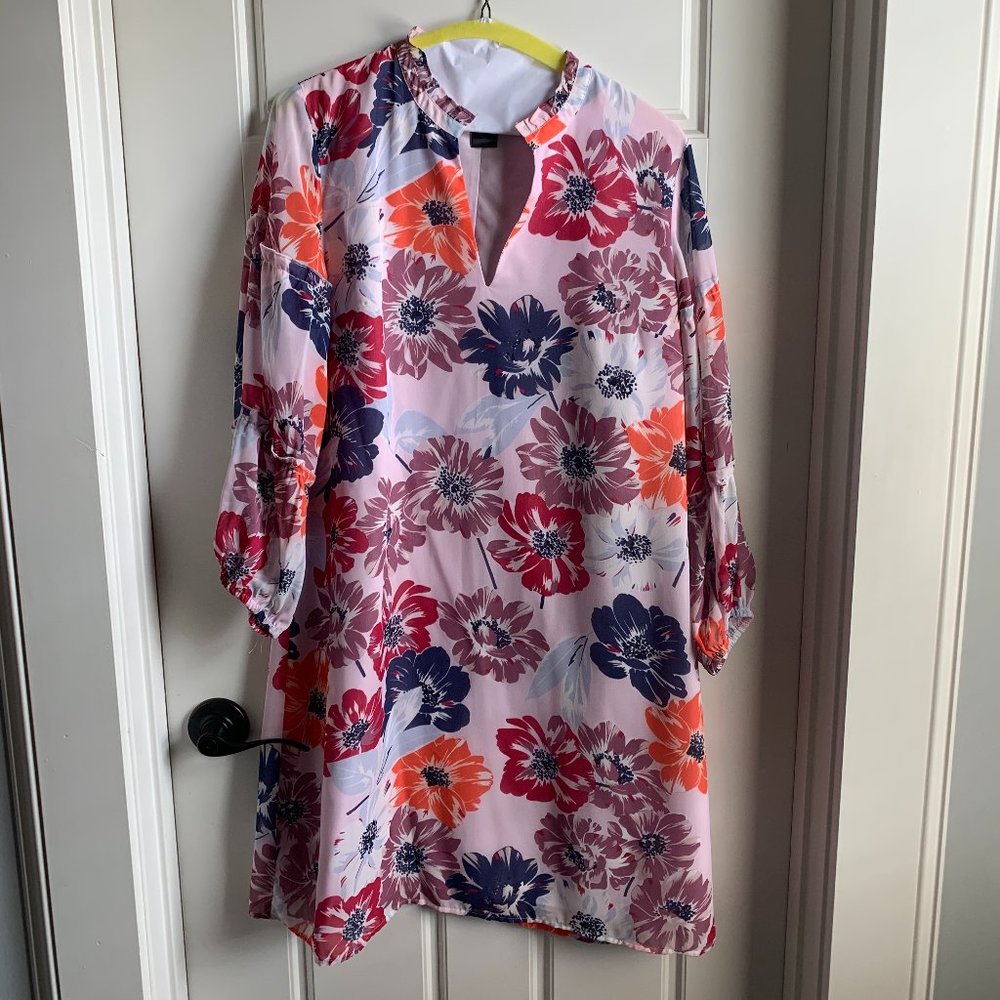 Ann Taylor Dress - Pink Floral